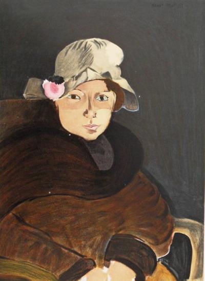 Henri MATISSE (d’après) : Femme au chapeau à fleur - Lithographie Signée 2