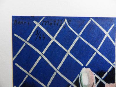 Henri MATISSE (d’après) - Tulipes et anémones - Lithographie signée 2