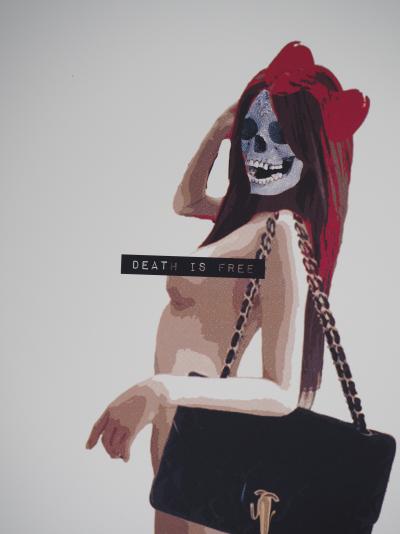 Death NYC - Chanel Skull - Sérigraphie originale signée 2