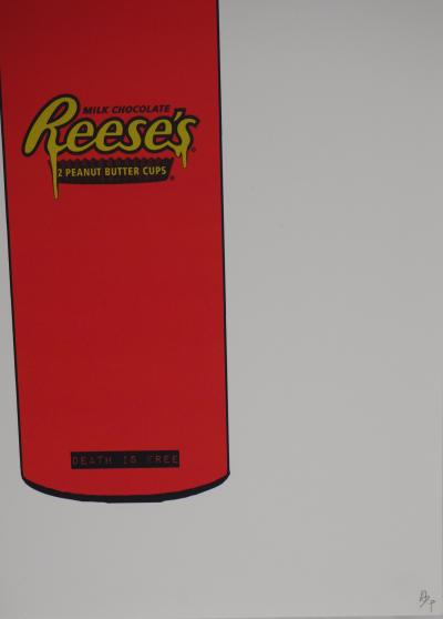 Death NYC - Reese’s can, 2018 - Sérigraphie signée au crayon 2