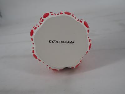 Yayoi KUSAMA (d’après) : Dots Obsession (Pumpkin red) - Sculpture signée 2