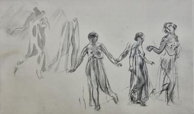 Maurice DENIS : Les Trois Graces - Lithographie signée 2