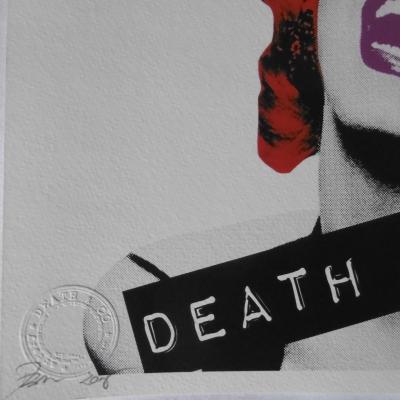 Death NYC - Marilyn Death is Free, 2016 - Sérigraphie signée et numérotée 2