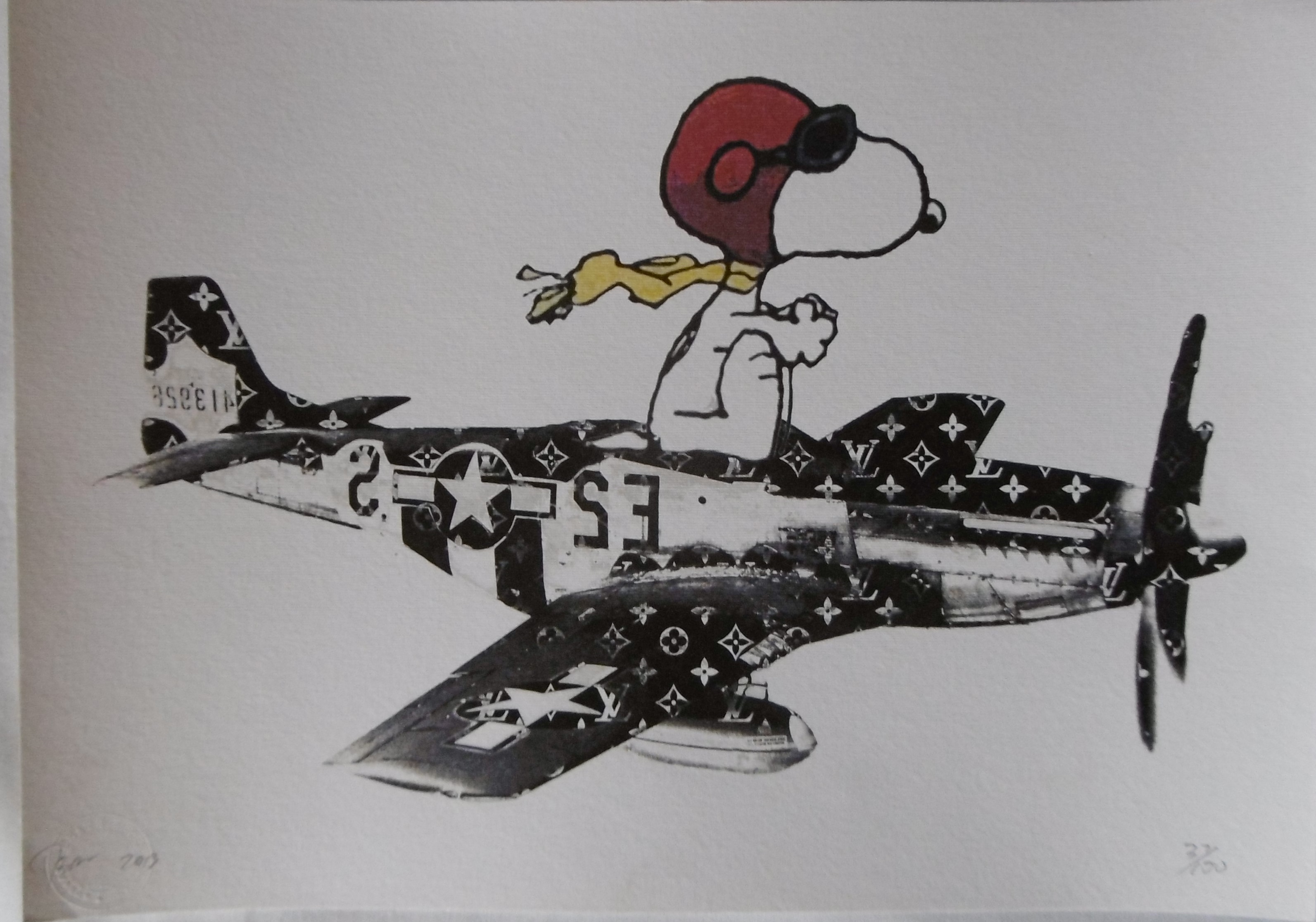 【DEATH NYC】SNOOPY×イタリア空軍 DEATH NYC】SNOOPY×イタリア空軍 Death NYC - Snoopy Volant, 2013