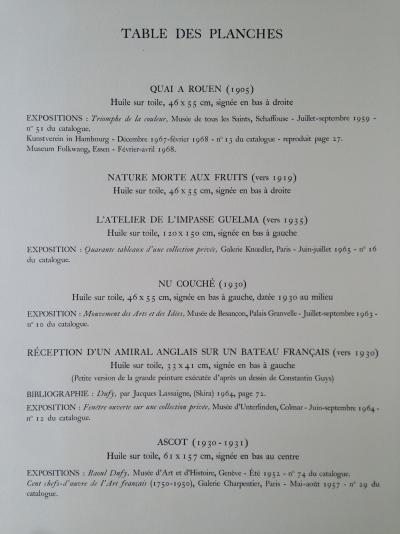 Raoul DUFY - Portfolio 7 lithographies signées, MOURLOT 2