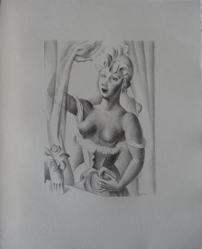 Mariano ANDREU : Nu Cubiste - Lithographie originale Signée, 1930 2