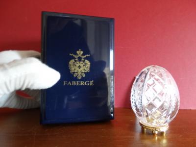 Faberge Imperial egg numbered- COA- numbered - Original box with eagle-24K gold finished 2