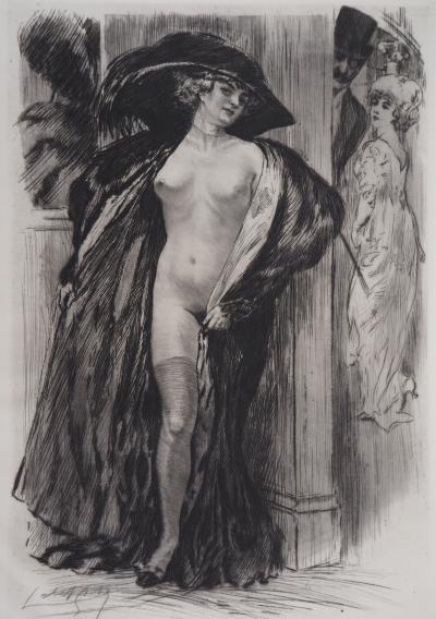 Alméry LOBEL-RICHE : Femme nue - Gravure Originale Signée 2