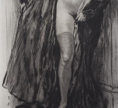 Alméry LOBEL-RICHE : Femme nue - Gravure Originale Signée 2
