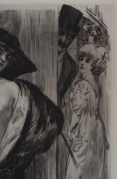Alméry LOBEL-RICHE : Femme nue - Gravure Originale Signée 2