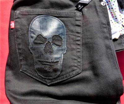 Damien Hirst & Andy Warhol Factory X Levi’s-Skull, Jean numéroté 2