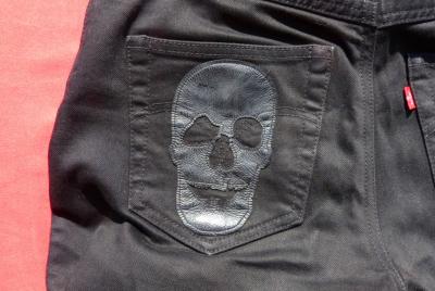 Damien Hirst & Andy Warhol Factory X Levi’s-Skull, Jean numéroté 2