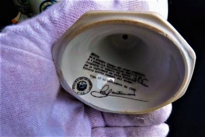 Salvador DALI - Service à Vin Porcelaine et Or 24k signé et numéroté 2