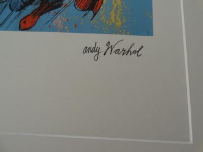 ANDY WARHOL (d’après) - Superman, 1984 - Granolithographie 2