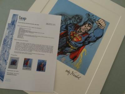 ANDY WARHOL (d’après) - Superman, 1984 - Granolithographie 2