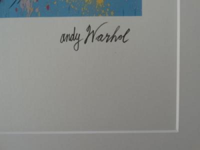 Andy WARHOL - Superman - Lithographie signée et numérotée à la main 2
