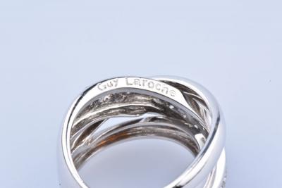 Guy Laroche - Bague en or blanc 2