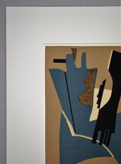 Alberto MAGNELLI - Composition, 1975 - Lithographie signée 2