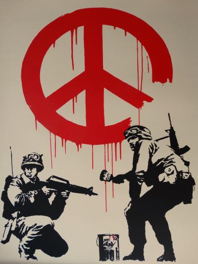 BANKSY (1974) (after) -CDN Soldiers 2005, signed silkscreen 2
