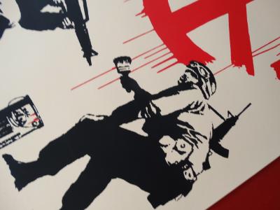 BANKSY (1974) (after) -CDN Soldiers 2005, signed silkscreen 2