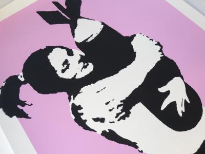 BANKSY (1974) (d’après) - Bomb Hugger 2003, sérigraphie signée 2