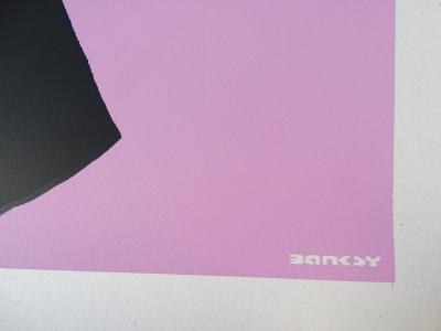 BANKSY (1974) (d’après) - Bomb Hugger 2003, sérigraphie signée 2