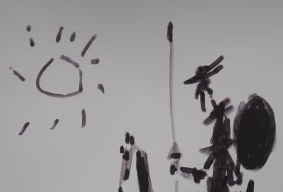 Pablo PICASSO (d’après) : Don Quichotte - Lithographie 2