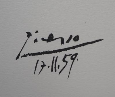 Pablo PICASSO (d’après) : La danse des faunes - Lithographie Signée 2