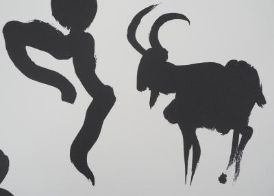 Pablo PICASSO (d’après) : La danse des faunes - Lithographie Signée 2