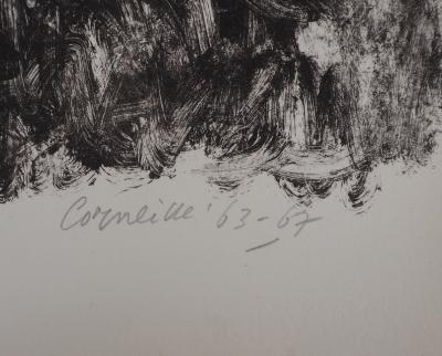 Guillaume CORNEILLE : Fonds marins II - Lithographie signée 2