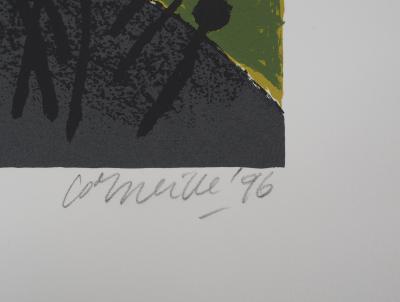 Guillaume CORNEILLE : Les deux amies, lithographie originale signée 2