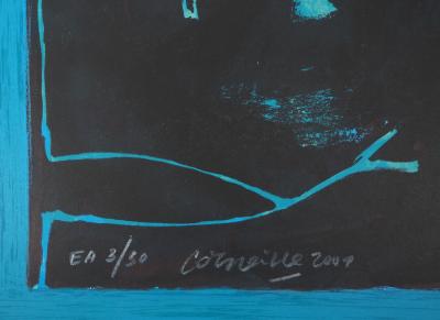 Guillaume CORNEILLE : Les oiseaux - Lithographie Originale Signée 2