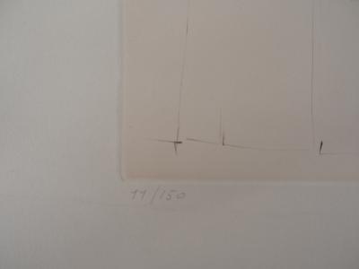 Hans Bellmer (1902-1975) - Fillette à vélo, gravure originale signée 2