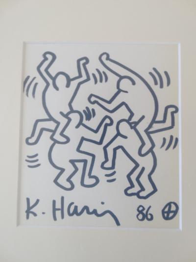Keith Haring - Dessin au feutre 2