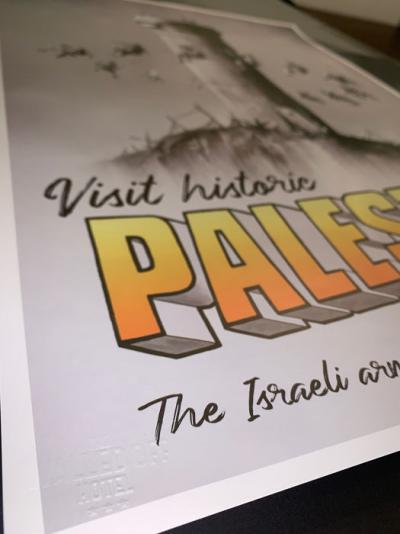 Banksy - Visit Historic Palestine, 2018, Lithographie 2