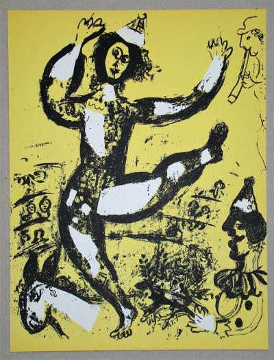 Marc CHAGALL - Le Cirque, 1960 - Lithographie originale 2