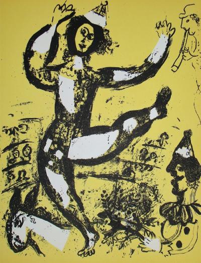 Marc CHAGALL - Le Cirque, 1960 - Lithographie originale 2