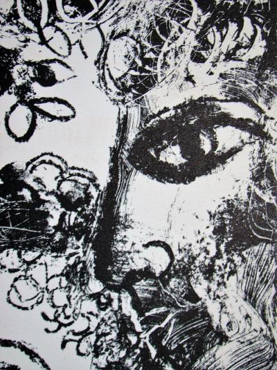 Marc CHAGALL - Le Couple devant l’arbre,1960, Lithographie originale 2