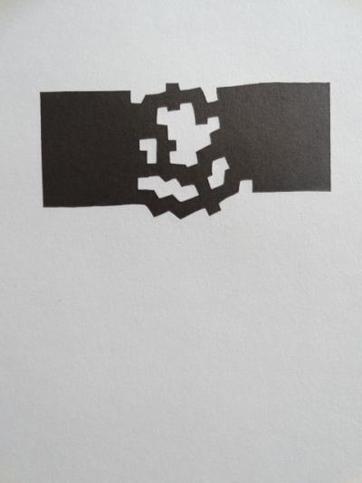 Eduardo Chillida - Sans titre, 1980, gaufré 2