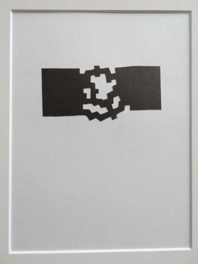 Eduardo Chillida - Sans titre, 1980, gaufré 2