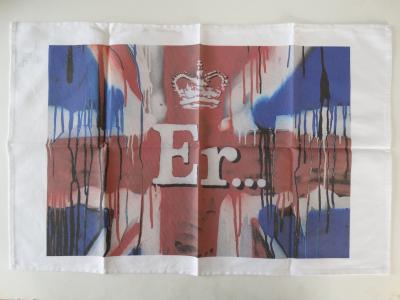 BANKSY (d’après) - Union Jack - Torchon 2