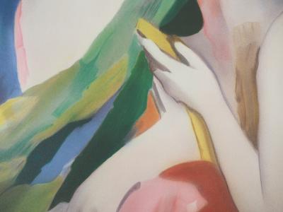 Marie LAURENCIN : Deux jeunes filles - Lithographie Originale Signée 2