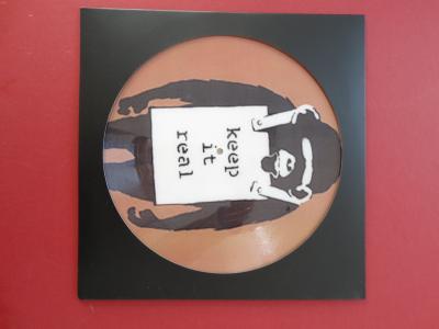 Banksy (d’après) -  Keep it Real, 2008, Vinyle 2