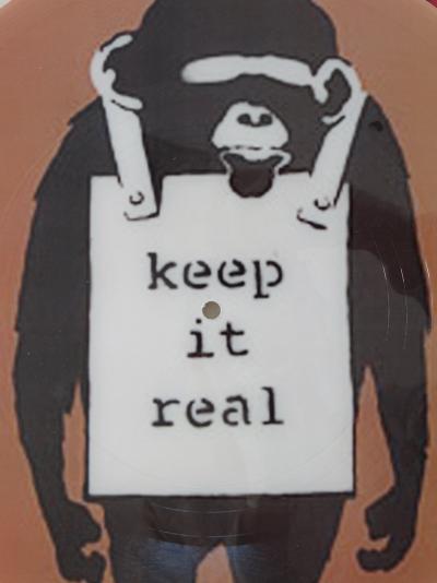 Banksy (d’après) -  Keep it Real, 2008, Vinyle 2