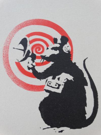 Banksy x Dirty Funker  - Futur (Gris), 2008, Vinyle 2