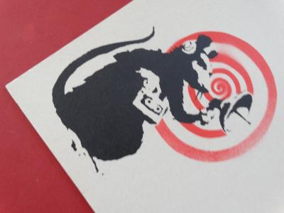 Banksy x Dirty Funker  - Futur (Gris), 2008, Vinyle 2