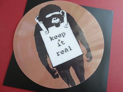 Banksy (d’après) -  Keep it Real, 2008, Vinyle 2