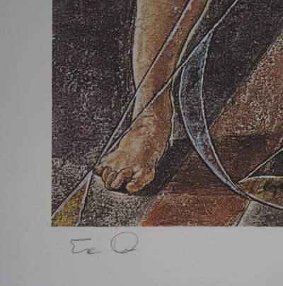 Maria MORGAN-SNELL : Les trois Grâces - Lithographie Originale Signée 2