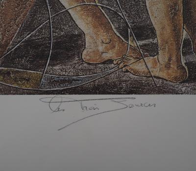 Maria MORGAN-SNELL : Les trois Grâces - Lithographie Originale Signée 2