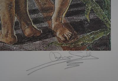 Maria MORGAN-SNELL : Les trois Grâces - Lithographie Originale Signée 2